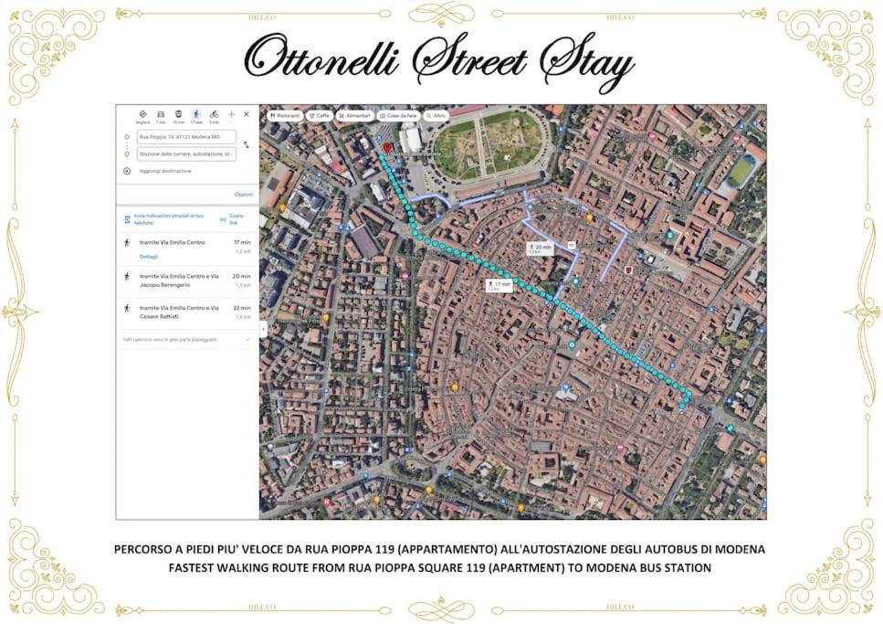 Ottonelli Street Stay- Wifi Fibra Free Tra Storchi & Centro Storico Modena Exterior foto