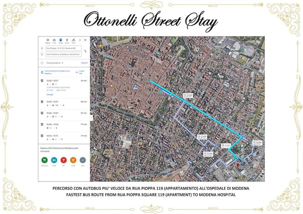 Ottonelli Street Stay- Wifi Fibra Free Tra Storchi & Centro Storico Modena Exterior foto
